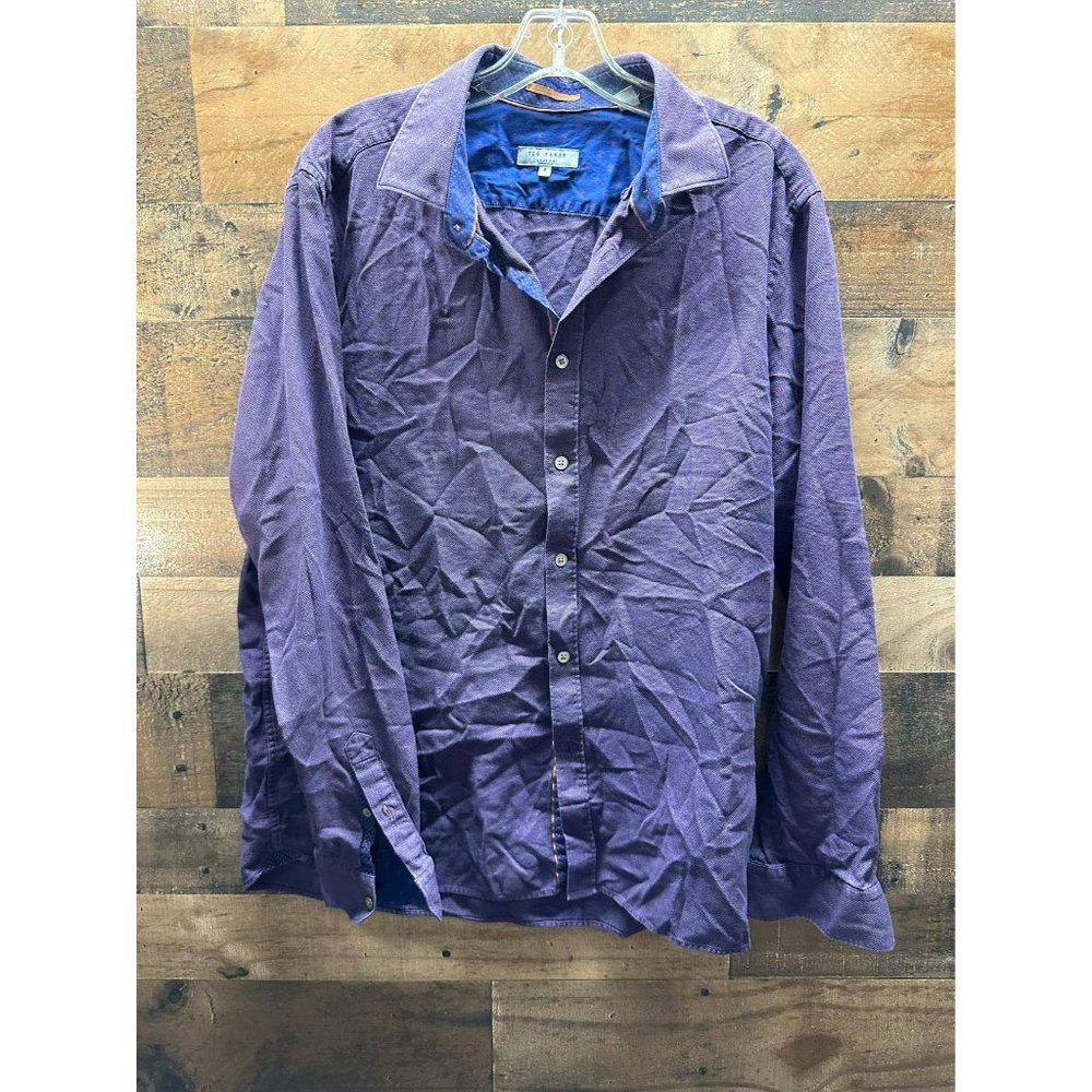 Ted Baker Men's Long Sleeve Button‎ Up Size 6